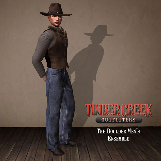 [Timber Creek] The Boulder Men's Ensemble-Blue