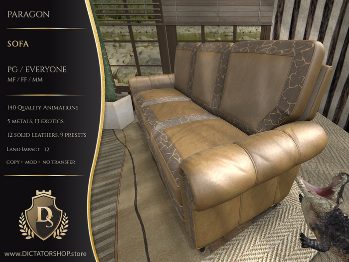 [Ds] Paragon - Sofa PG