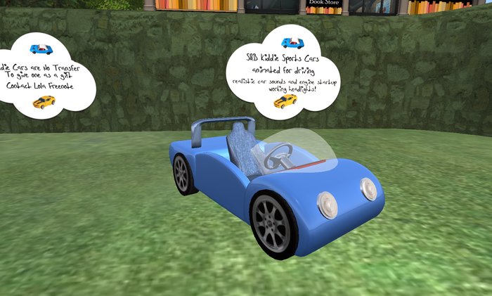 S&B blue Kids Car Boxed