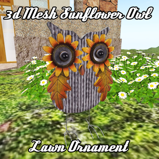 FULL PERM Sunflower 001 4-2 Lawn Ornament