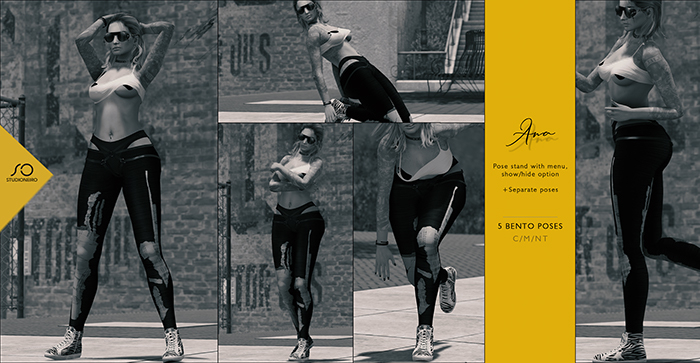 :studiOneiro: Ana BENTO set /poses/