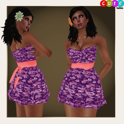 *Cute*_Bya dress navy