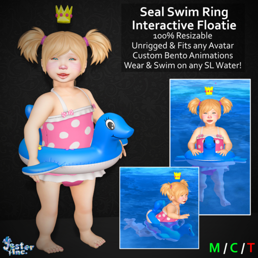 [Jester Inc.] Seal Swim Ring!