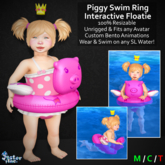 [Jester Inc.] Piggy Swim Ring!