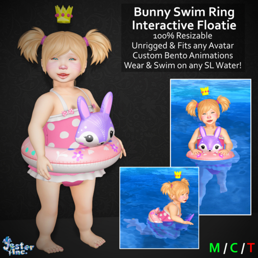 Second Life Marketplace Jester Inc Bunny Swim Ring