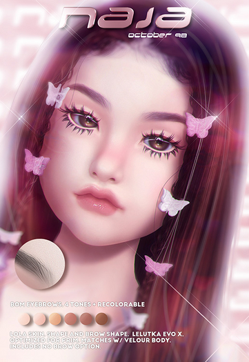 naja // lola skin lel evox influencer pack