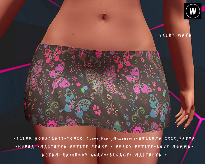::W::#006 SKIRT MAYA