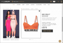 .miss chelsea. Andi Bralet Orange