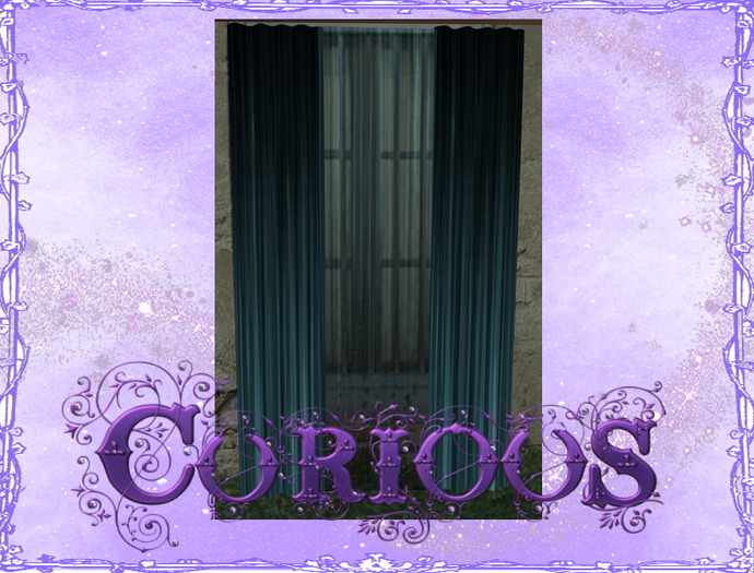 Lineal Drapery Dark Ocean