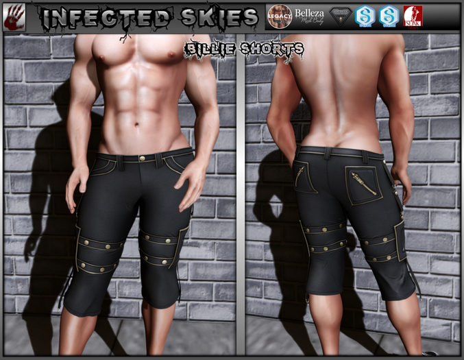 *IS* Billie Shorts Jet  