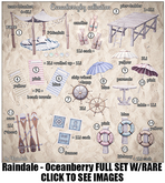Raindale - Oceanberry FULL SET W/RARE