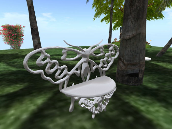 TM Butterfly Bench