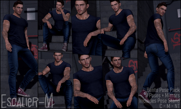 [piXit] Escalier Pose Pack - M