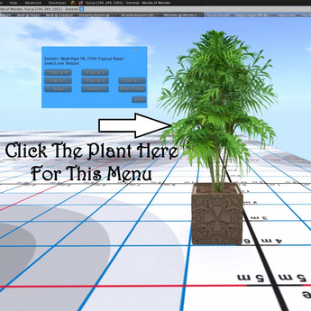 Second Life Marketplace - WoW TTCM Cubic Planter Set [FP]