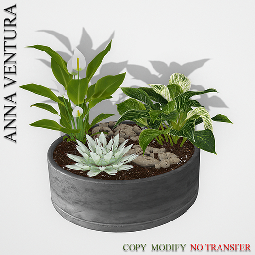 A.V _Flower arrangement in a pot_02