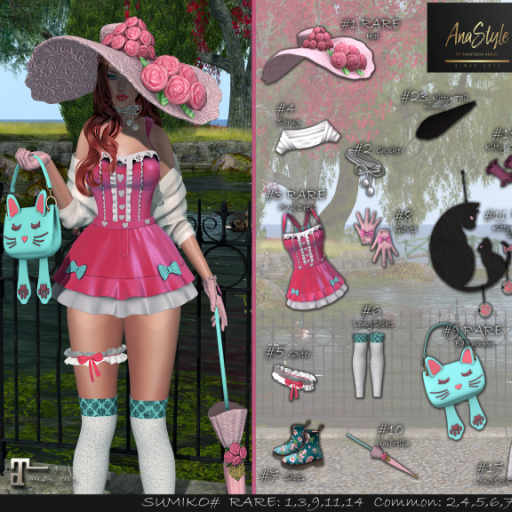 09 AnaSTyle - SUMIKO - Azure Bag RARE