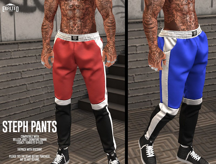 ExalteD - Steph Pants {Bell/Sign/Legacy/Kario} FATPACK