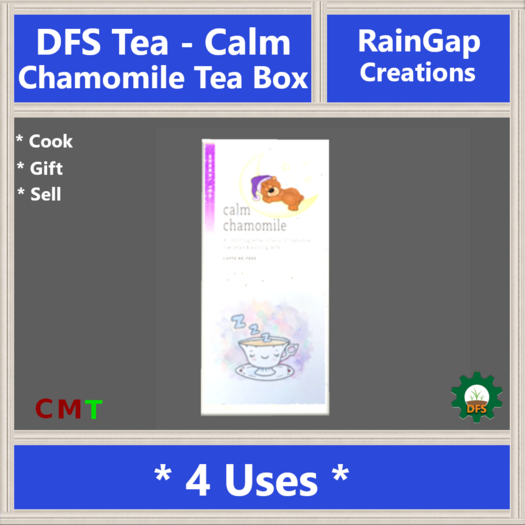DFS Tea - Calm Chamomile Tea Box (Actual Item)