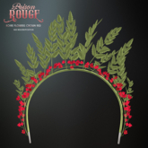 POISON ROUGE Koire Flowers Crown Red