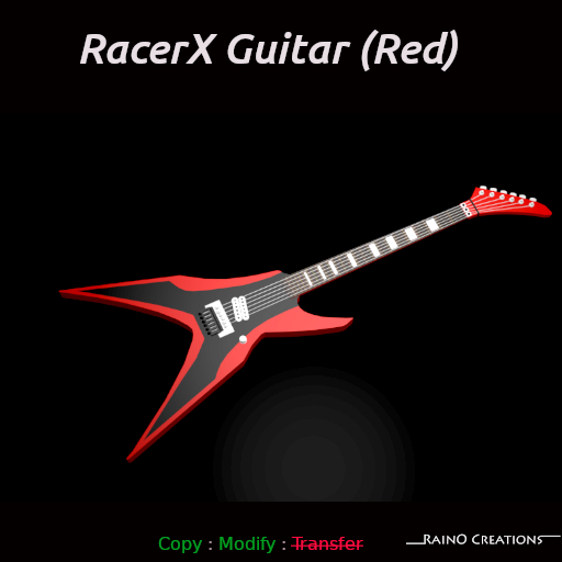 RacerX Guitar (red)