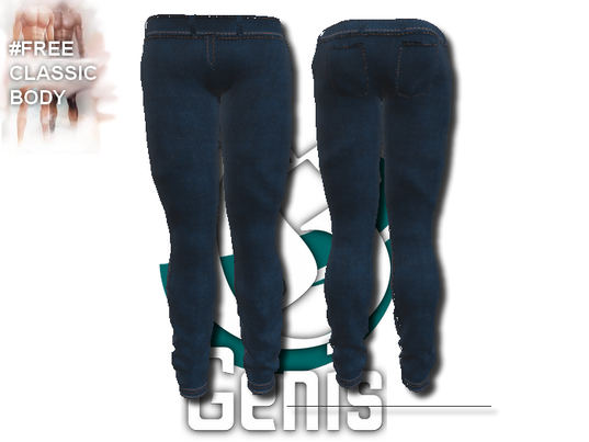 DARK BLUE JEANS
