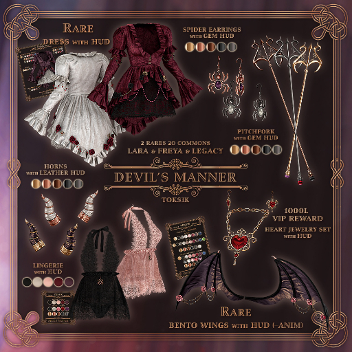 toksik - Devil's Manner Pitchfork (Gold)