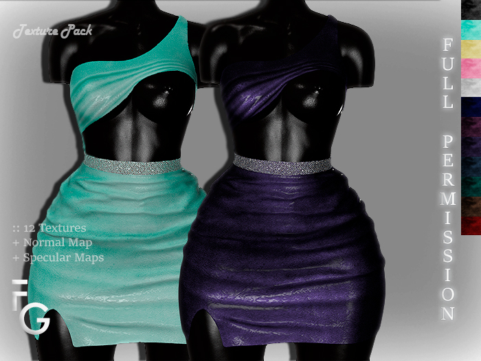 .FRAGILE. PACK I - 12 Textures Full Perm for SHINE dress joana