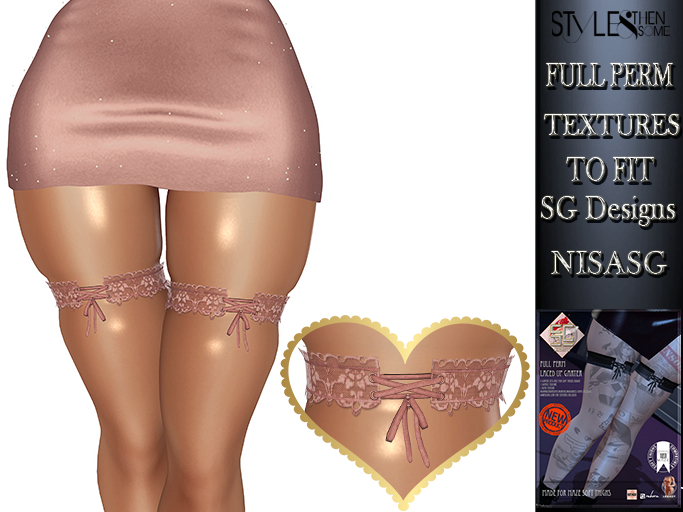 STYLES-[SG] Laced Up Garters FP- FULL PERM TEXTURE-v1.2