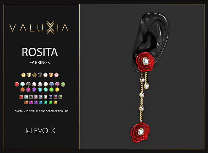 VALUXIA - Rosita Earrings (LEL EVOX F)