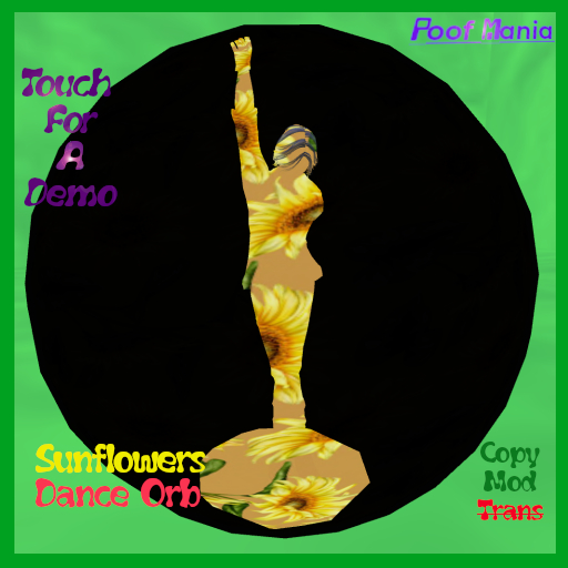 Sunflowers Dance Orb
