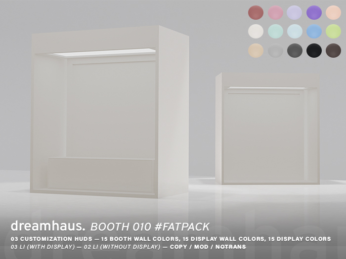 Dreamhaus. Booth 010 #FATPACK