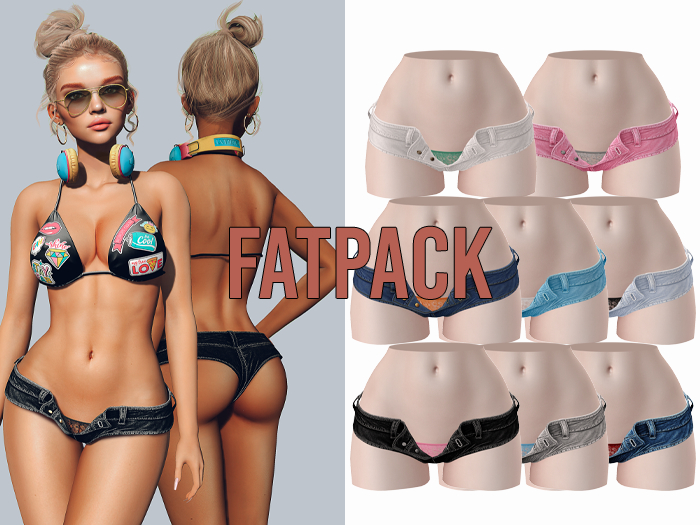 -[ vagrant ]- Nicole Shorts - Fatpack