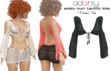 adorsy - Carina Top Black - Maitreya/Legacy/Lara Petite/Kupra