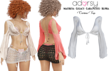 adorsy - Carina Top White - Maitreya/Legacy/Lara Petite/Kupra
