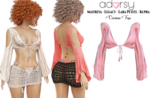 adorsy - Carina Top Pink - Maitreya/Legacy/Lara Petite/Kupra