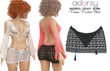 adorsy - Carina Skirt Black - Maitreya/Legacy/Kupra