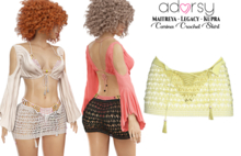 adorsy - Carina Skirt Yellow - Maitreya/Legacy/Kupra