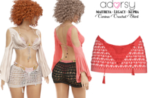 adorsy - Carina Skirt Red - Maitreya/Legacy/Kupra
