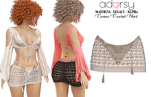 adorsy - Carina Skirt Brown - Maitreya/Legacy/Kupra