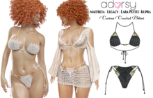adorsy - Carina Bikini Black - Maitreya/Legacy/Lara Petite/Kupra