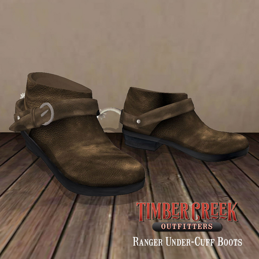 [Timber Creek] Ranger Cowboy Boot Low-Dusty Brown