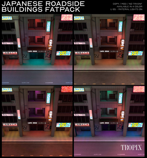 TROPIX // Japanese Roadside Buildings FATPACK [BOX]