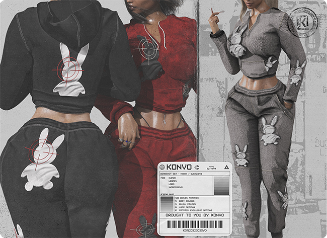 [KONVO] Deadshot Hoodie - Fatpack