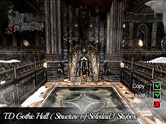 T.D Gothic Hall (Structure of Soledad) Skybox