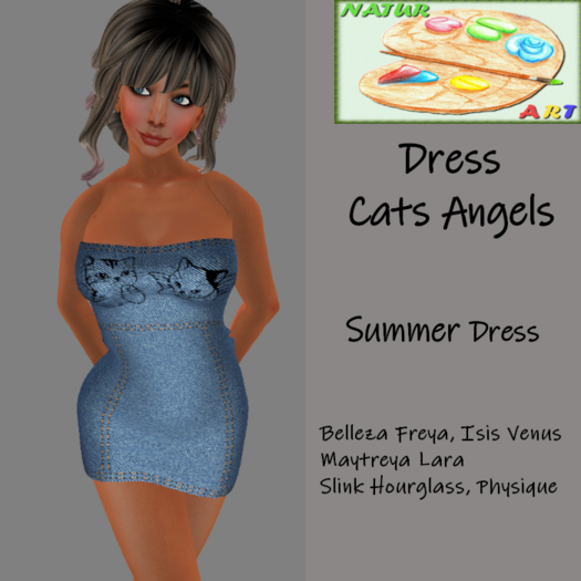 NaturArt Dress Cat Angels