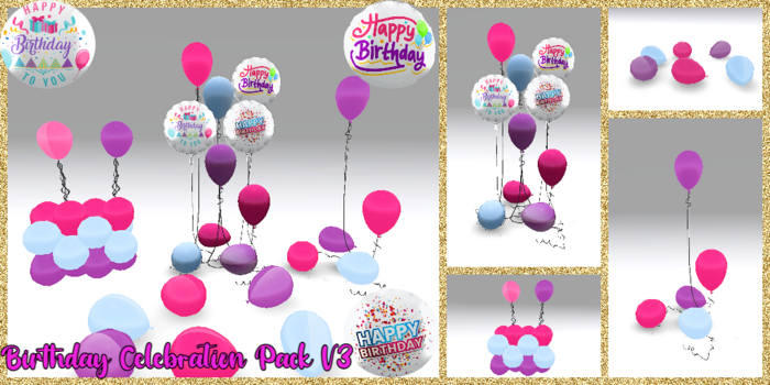[CM] BIrthday Celebration Pack V3