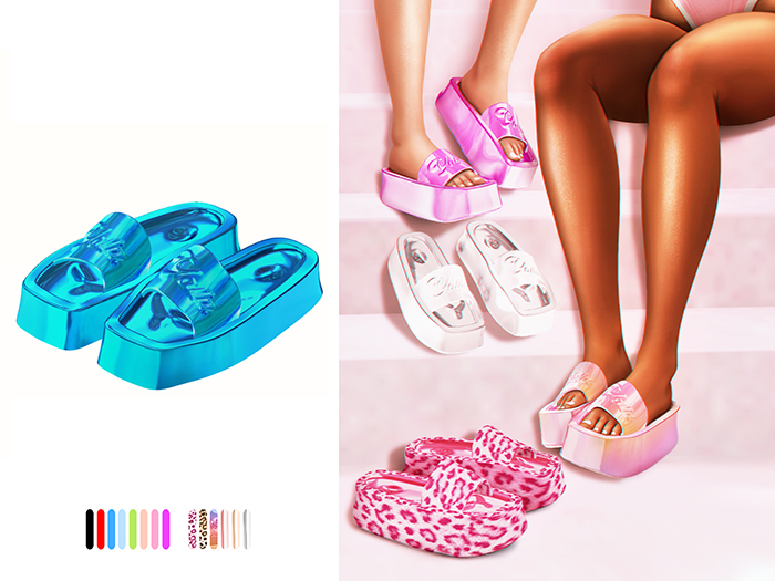 YALLA ✦ Cloud Slides [Blue]