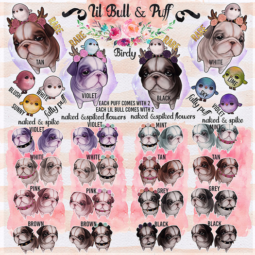 Birdy. Lil Bull BB - White [box] RARE