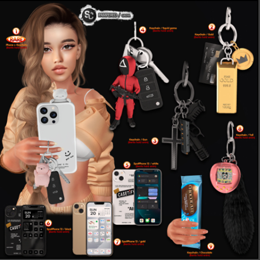 5. [ SpotCat ] Pampered / SpotPhone 13 / white