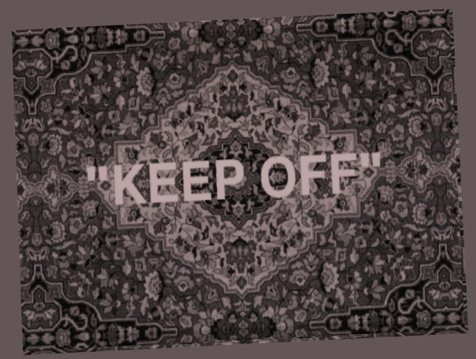 //BEAST KEEP-OFF RUG